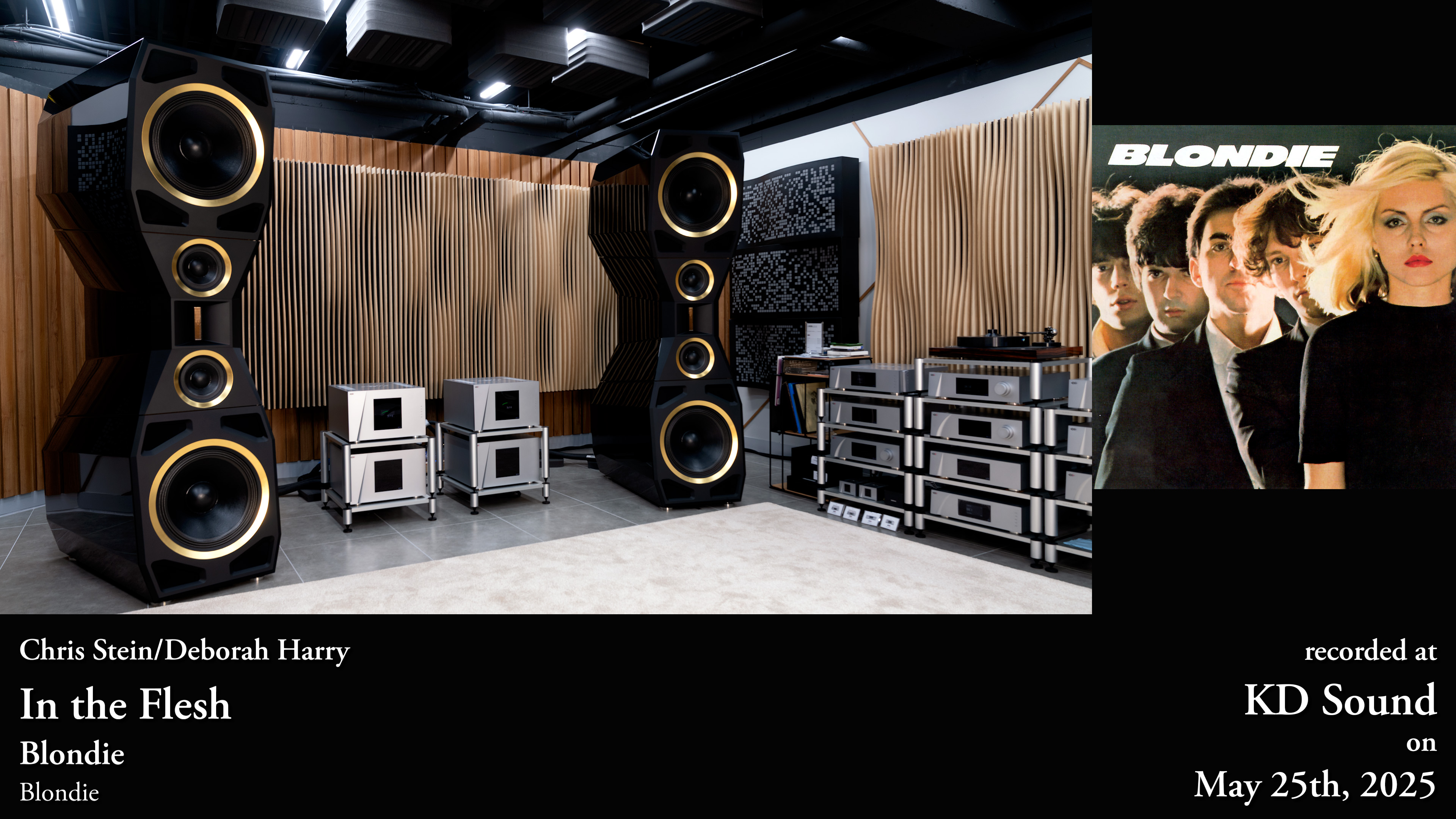 Blondie’s In the Flesh with the Göbel Divin Majestic and CH Precision system at KD Sound